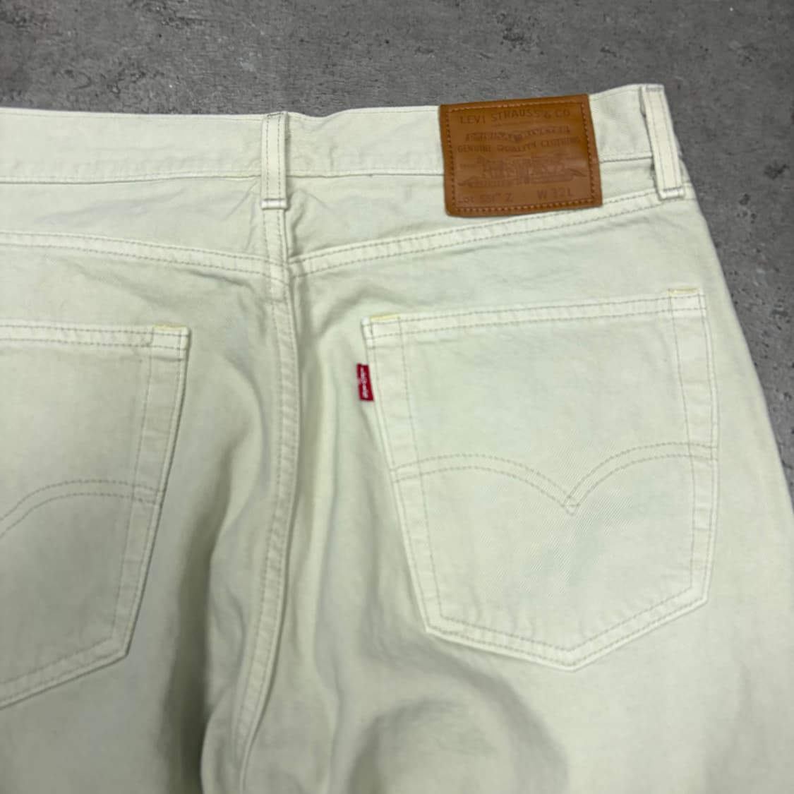 리바이스 프리미엄 551 Z 크림진 데님팬츠[2374] 상품이미지3