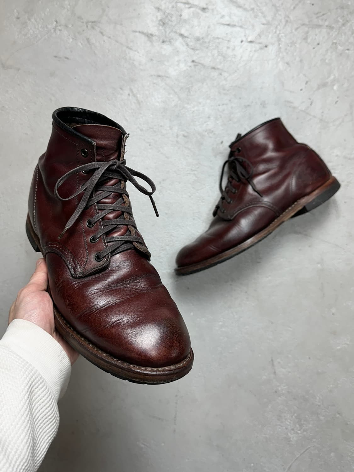 OG USA Made 레드윙 9011 벡맨 구버전 블랙체리 상품이미지1