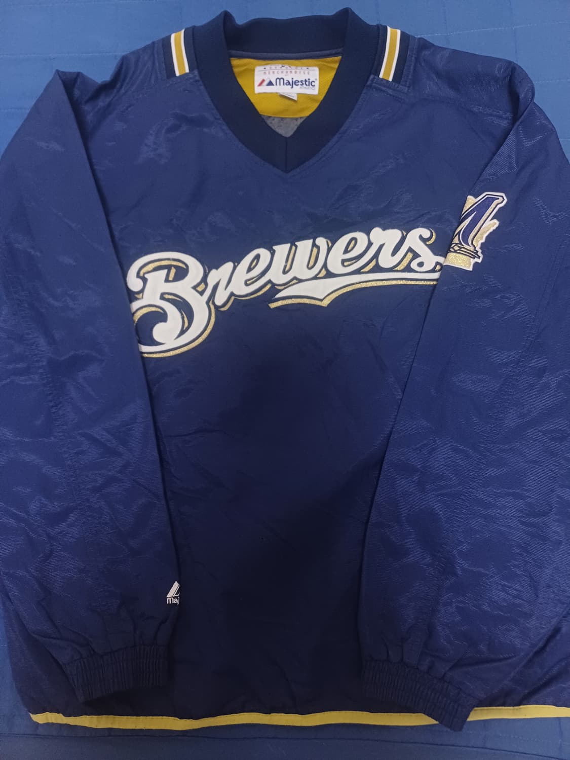 MLB 마제스틱 밀워키 브루어스 웜업 상품이미지1