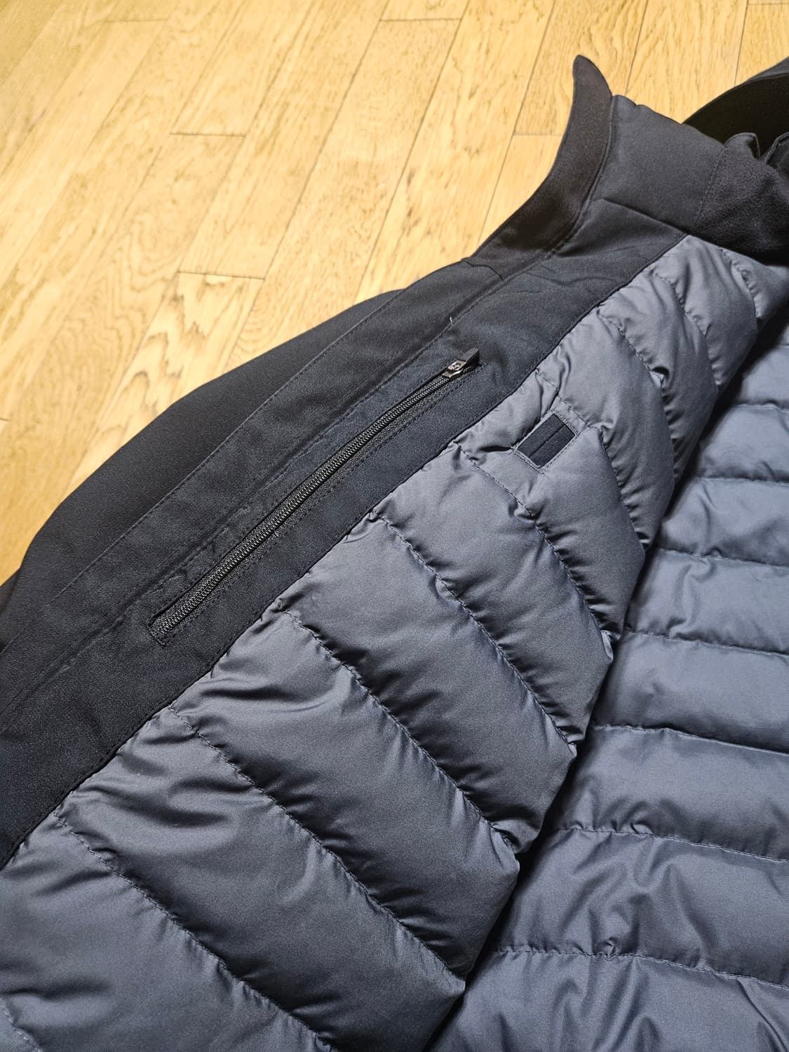 파타고니아 토플레이 방수 패딩 h2no 다운 후디 블랙 상품이미지5