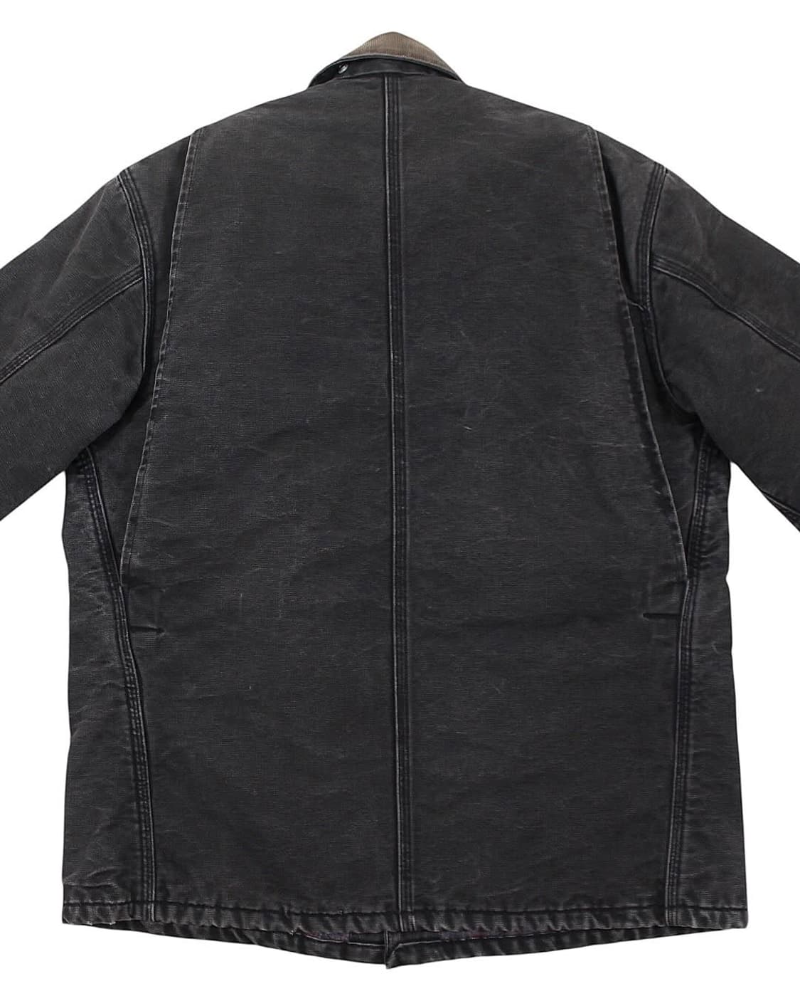 1990s USA 칼하트 C01 블랙 초어 코트 자켓 빈티지 미국제 상품이미지6