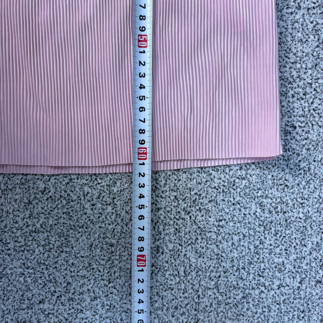 실측 썸제이 여성 플리츠 민소매 티셔츠 0407J 상품이미지6