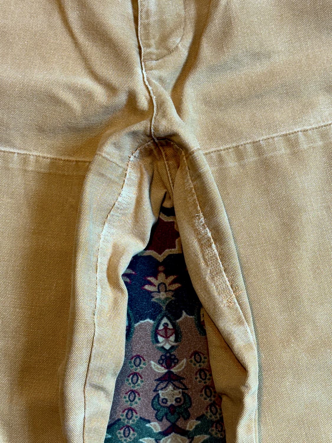 90s 폴로 어센틱 덩가리 더블니 캔버스 워크팬츠  상품이미지6