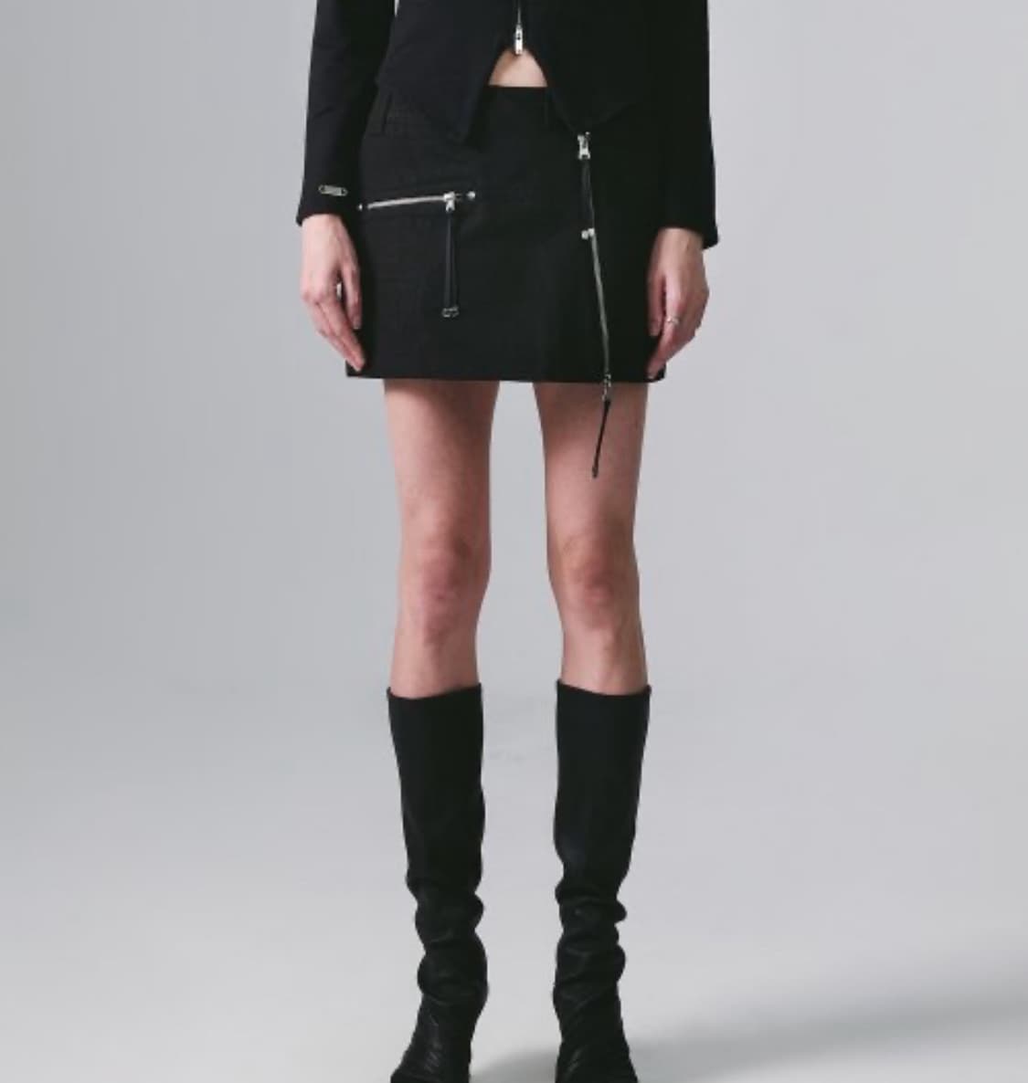 나체 Asymmetric cotton skirt 상품이미지1