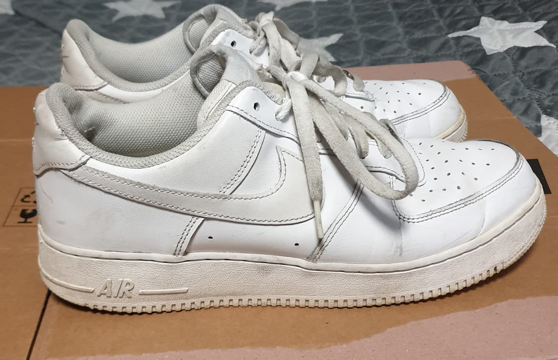 나이키 에어포스1 07 로우 스니커즈 화이트 (290) 상품이미지1