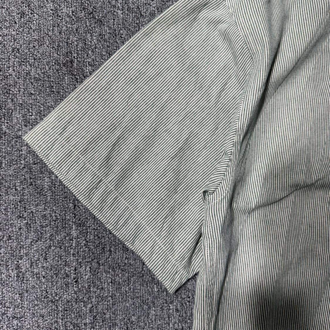 에디바우어 스트라이프 셔츠 그레이 ( L/OLD-7626 ) 상품이미지5