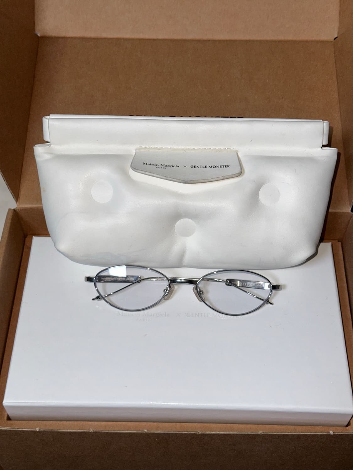 풀박스) 젠틀몬스터 마르지엘라 mm216 실버 클리어 상품이미지1