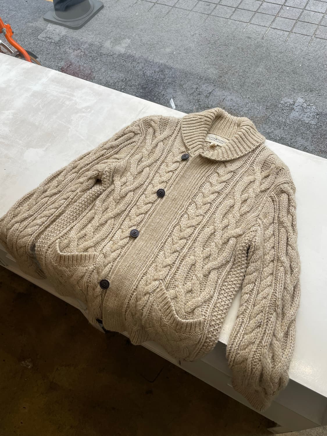 Denim & Supply Alpaca Shawl Cardigan S  상품이미지3