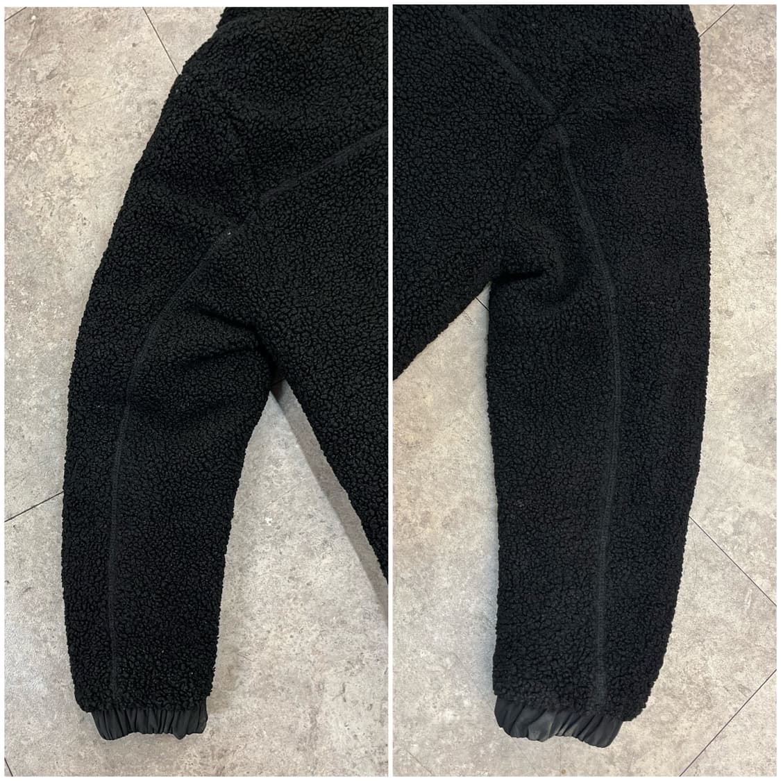 몽벨 리버시블 플리스 다운 패딩 자켓 블랙 #csz2651 상품이미지9