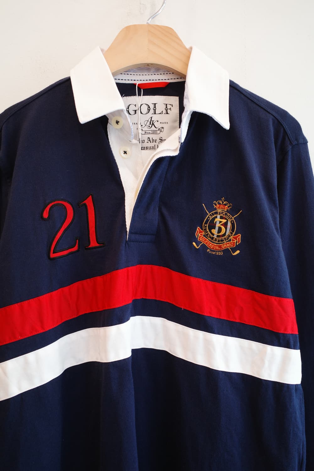 Kenosha Abe Sports 자수 폴로 티셔츠  상품이미지2