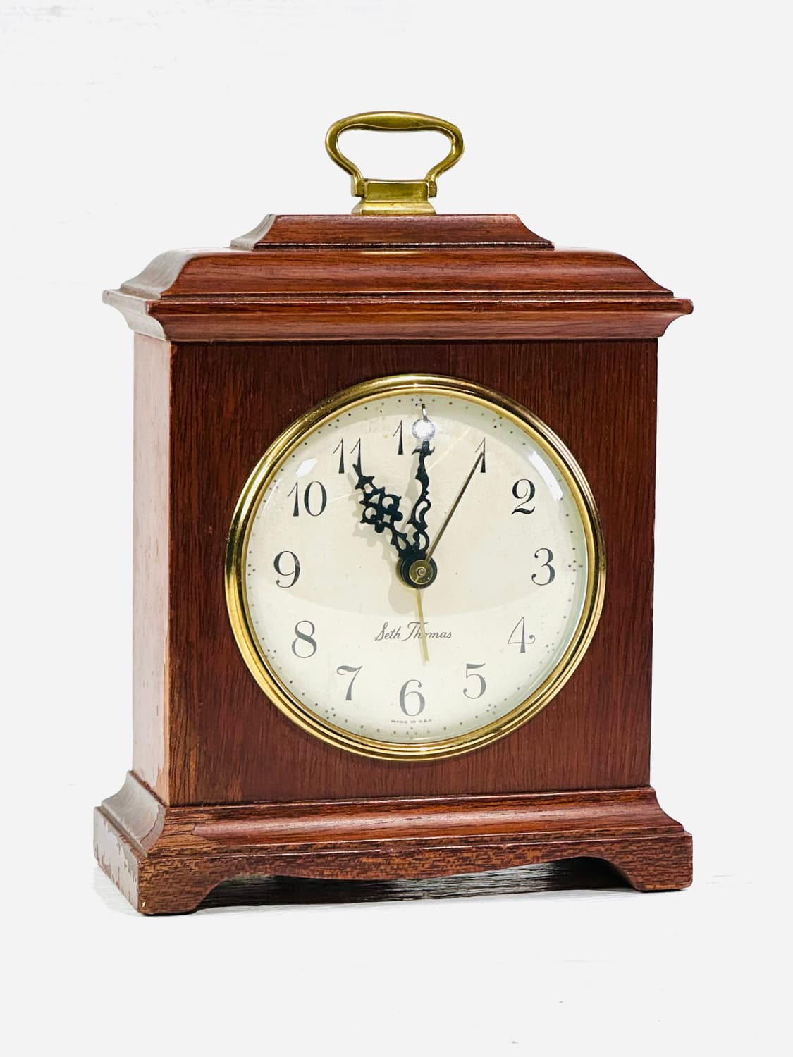 미국 앤틱 세스 토마스 마호가니 버킹엄 탁상 시계 상품이미지4