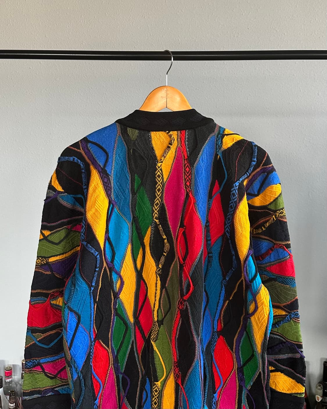 [L]쿠지 COOGI 케이블 니트 가디건 상품이미지4