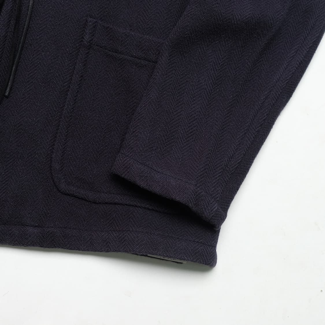 co-silk herringbone shawl collar jacket 상품이미지3