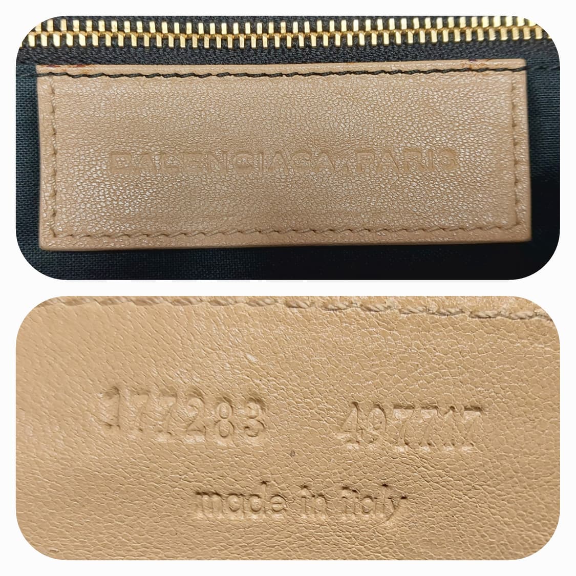 발렌시아가 빈티지 레더 탑핸들백 2way (정품) 상품이미지9