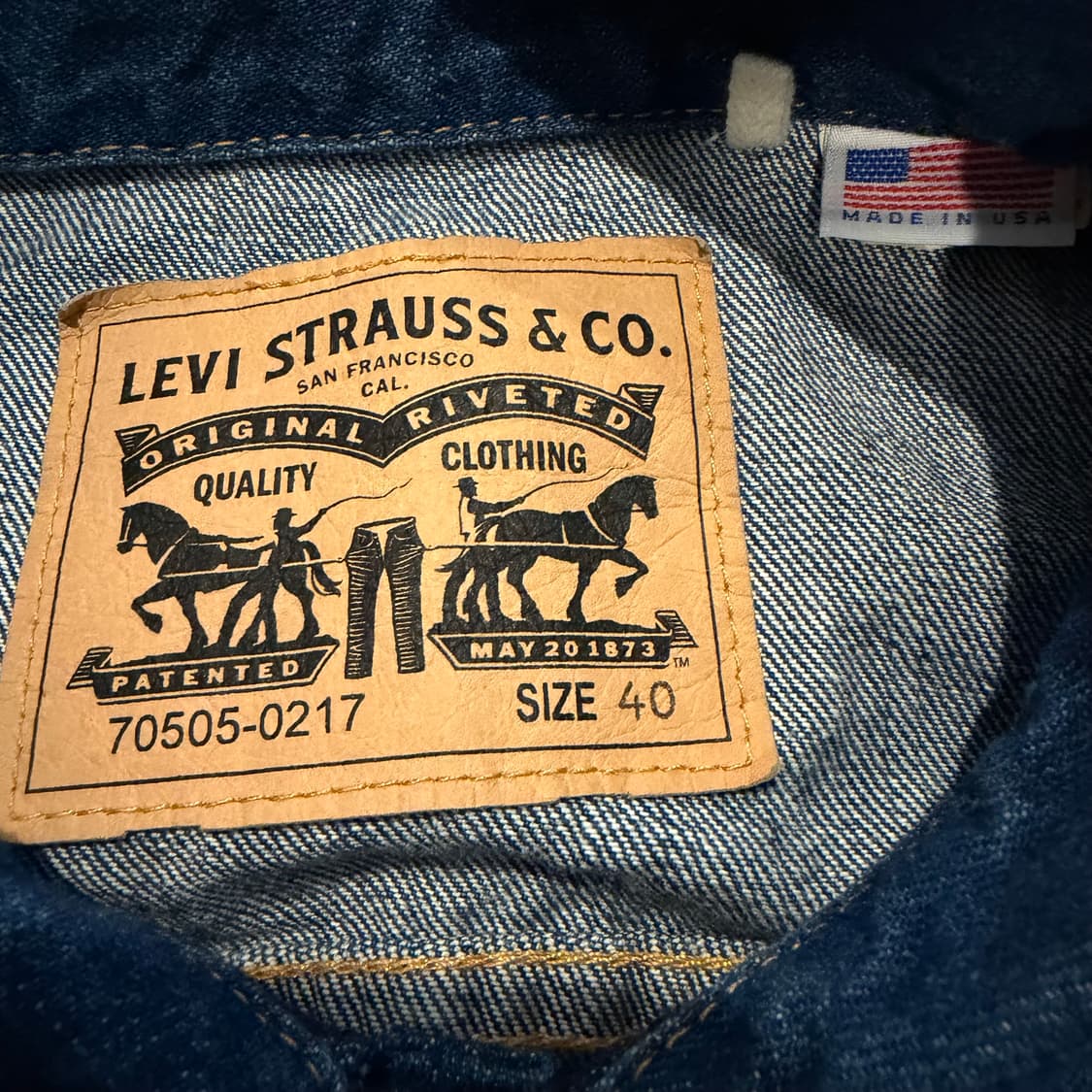 LEVI'S 70's 타입 III 트러커 자켓 상품이미지2
