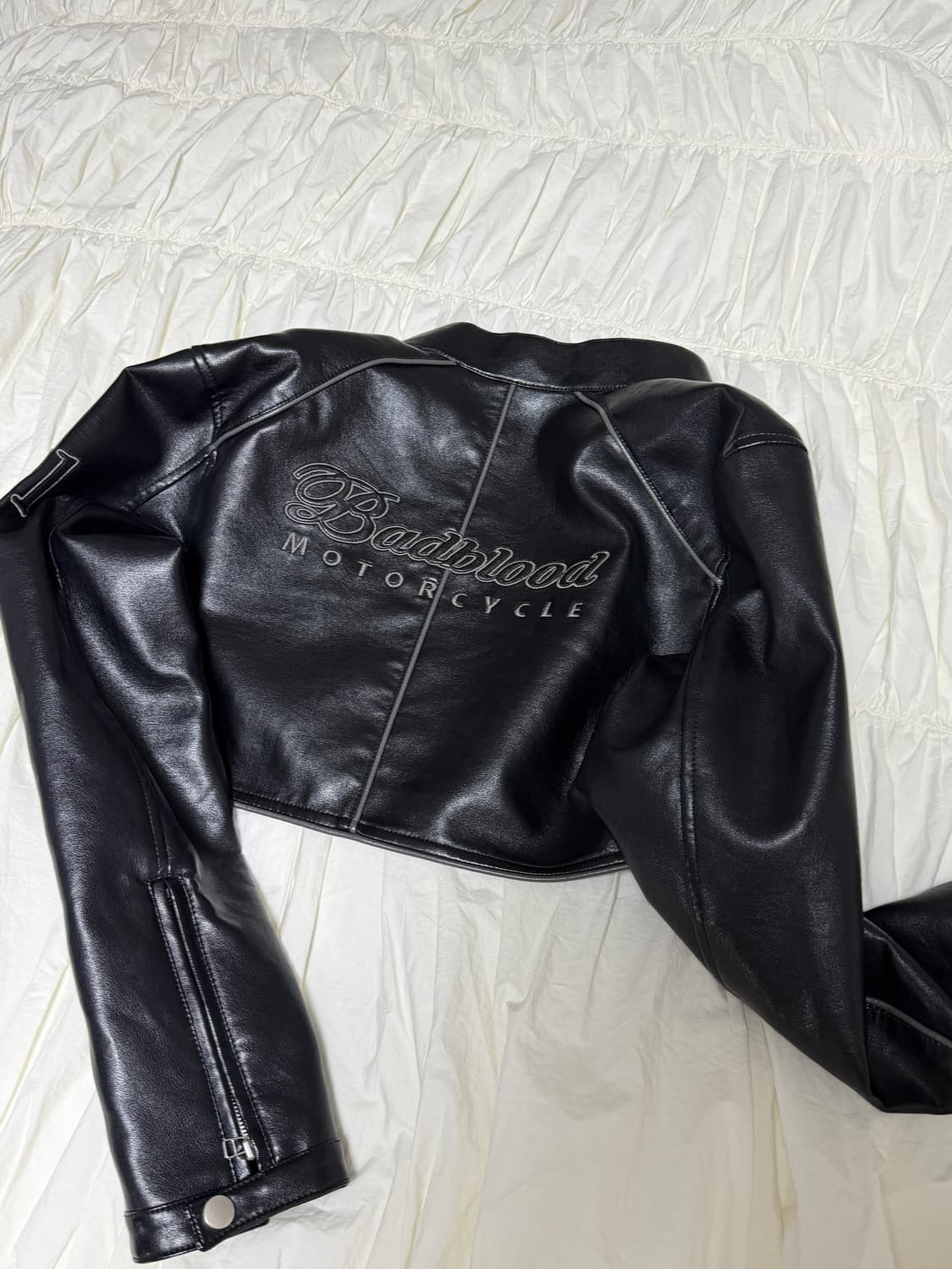 Badblood leather jk 상품이미지2