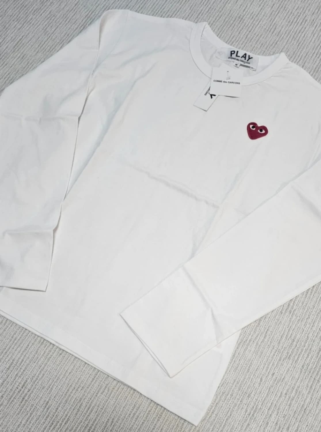 꼼데가르송 롱슬리브M (새상품) 상품이미지4