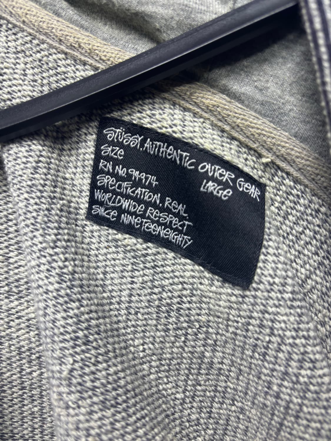 올드 스투시 후드집업 상품이미지2