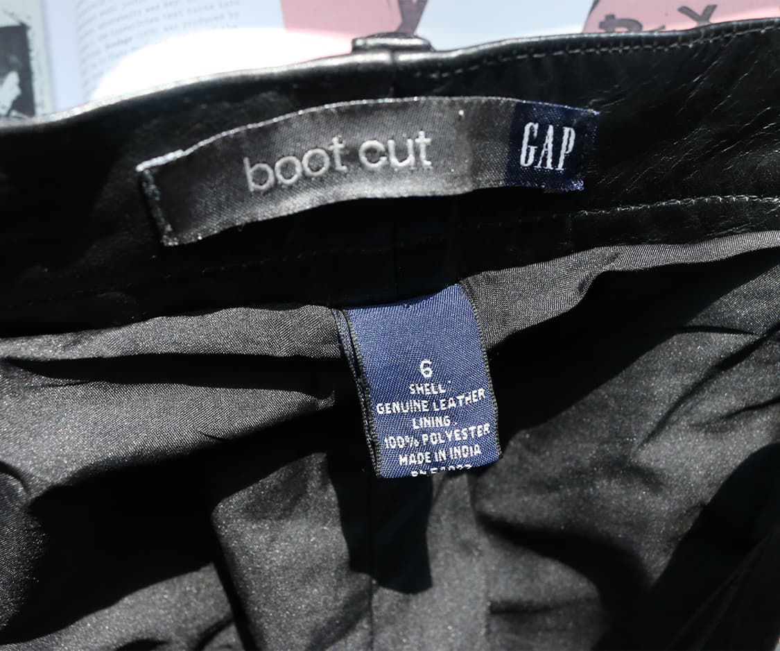 갭 레더 부츠컷 팬츠 상품이미지7