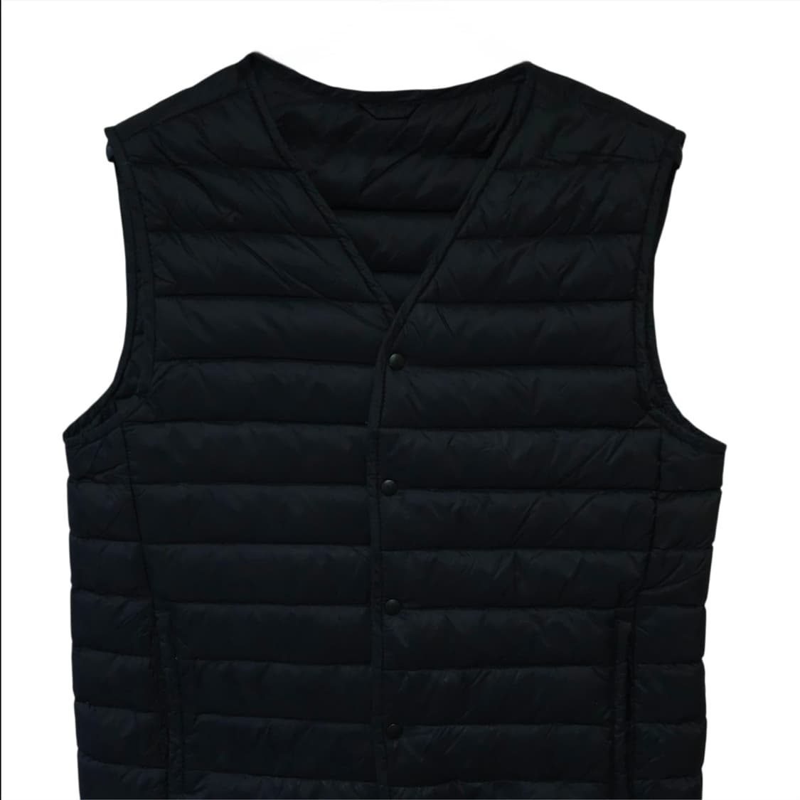 구스다운 경량패딩조끼 100-105 거위털 상품이미지2