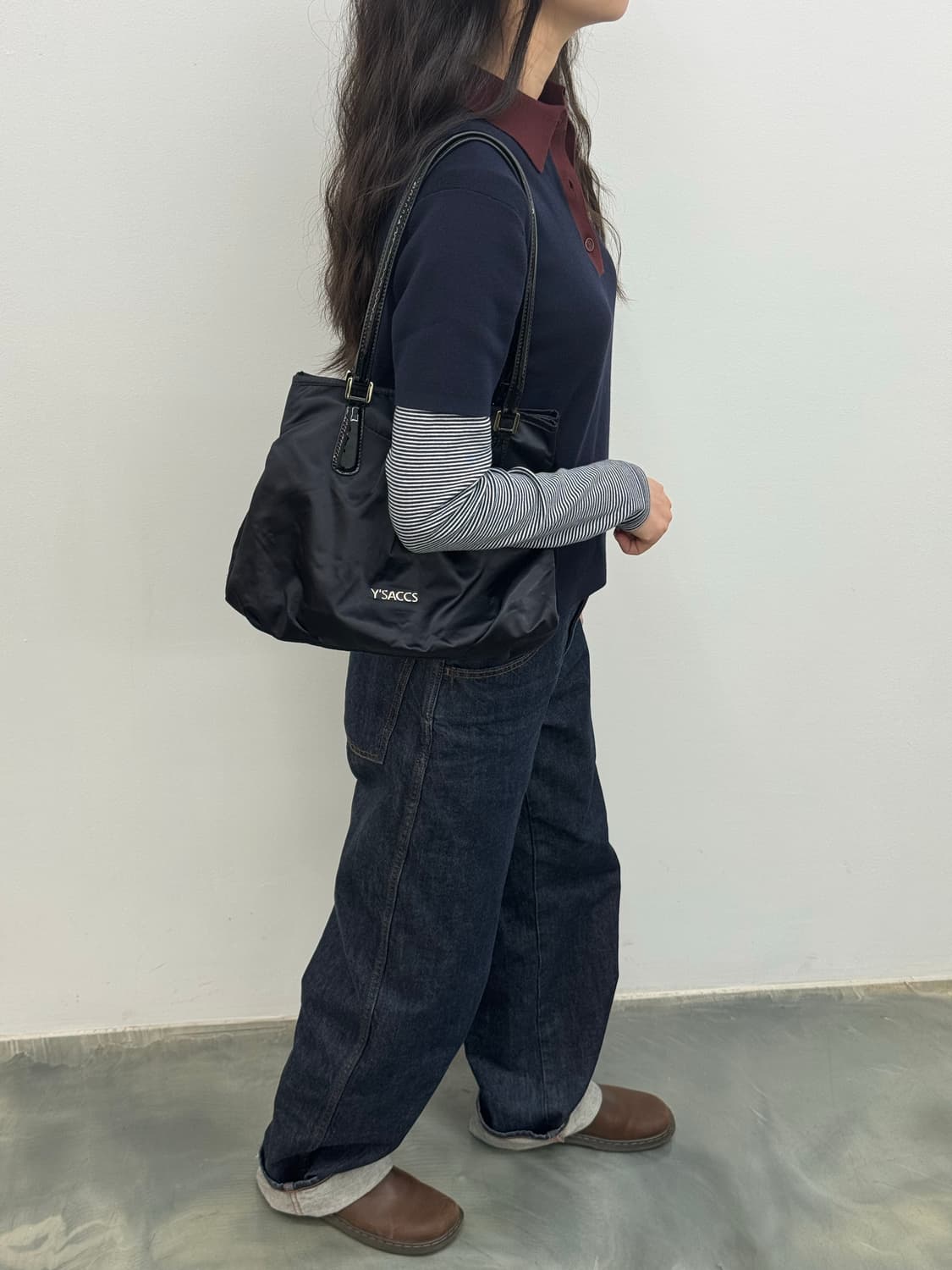 요지야마모토 Y’SACCS YSACCS 토트백 숄더백 상품이미지7
