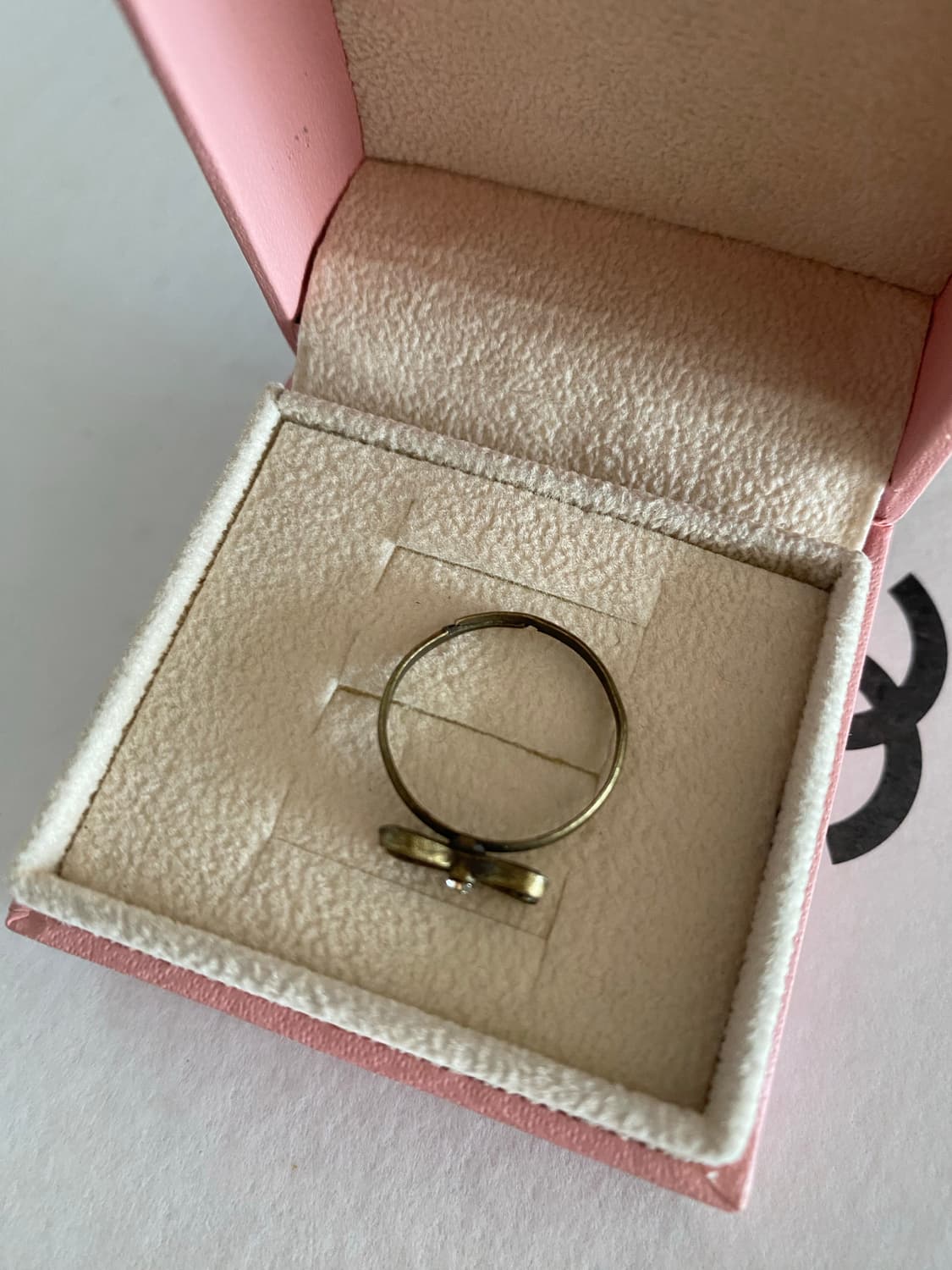 수입 빈티지 리본 반지 상품이미지2