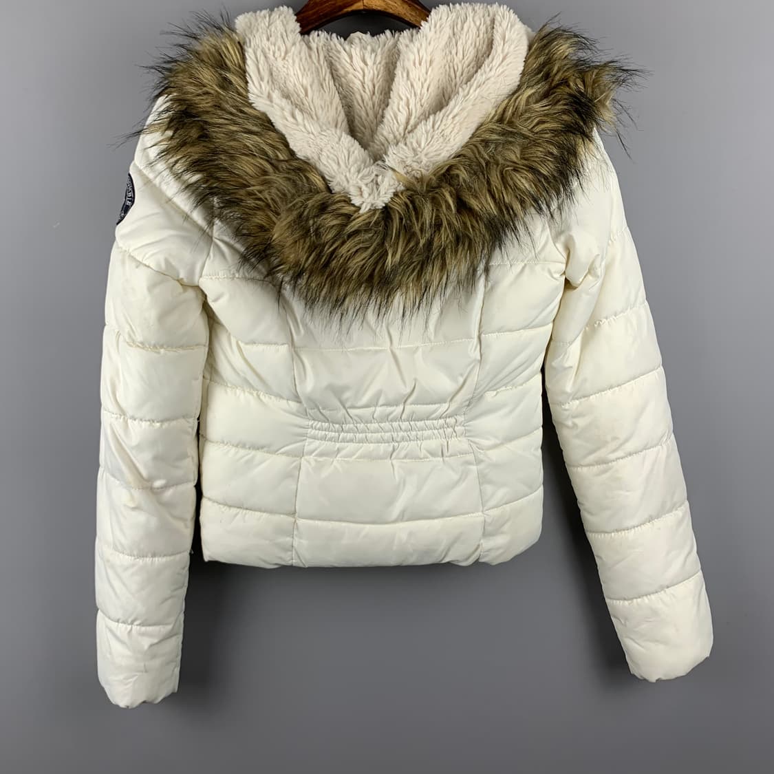 아베크롬비 울프죠 아이보리 패딩 상품이미지4