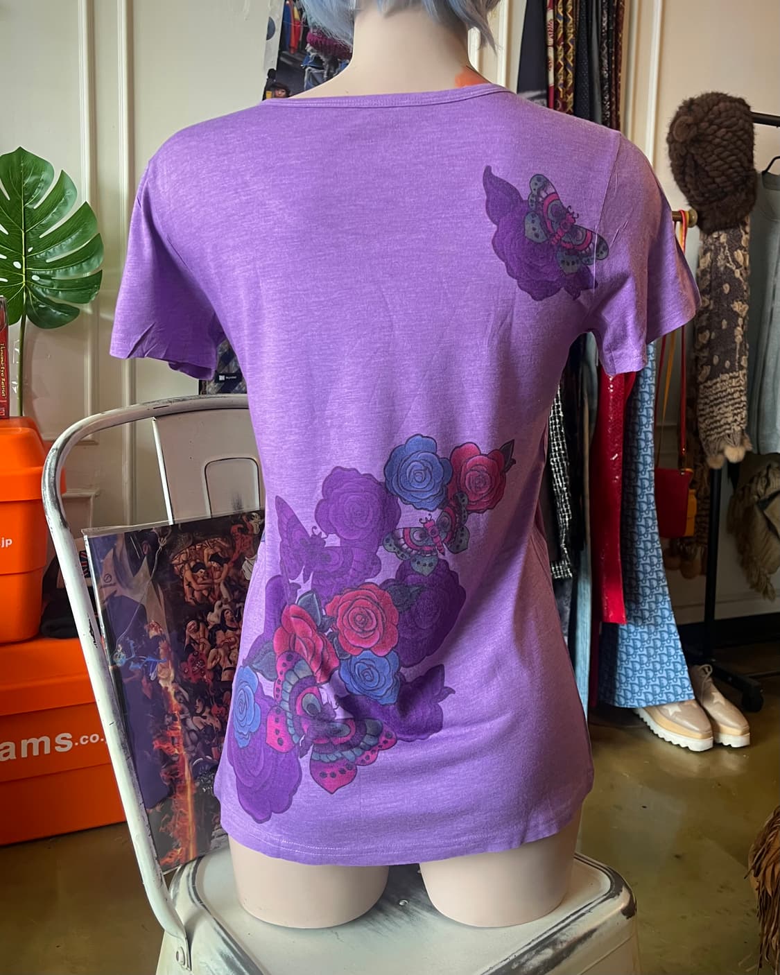 Disney Gothic Mickey & Cubic Trim Top  상품이미지3