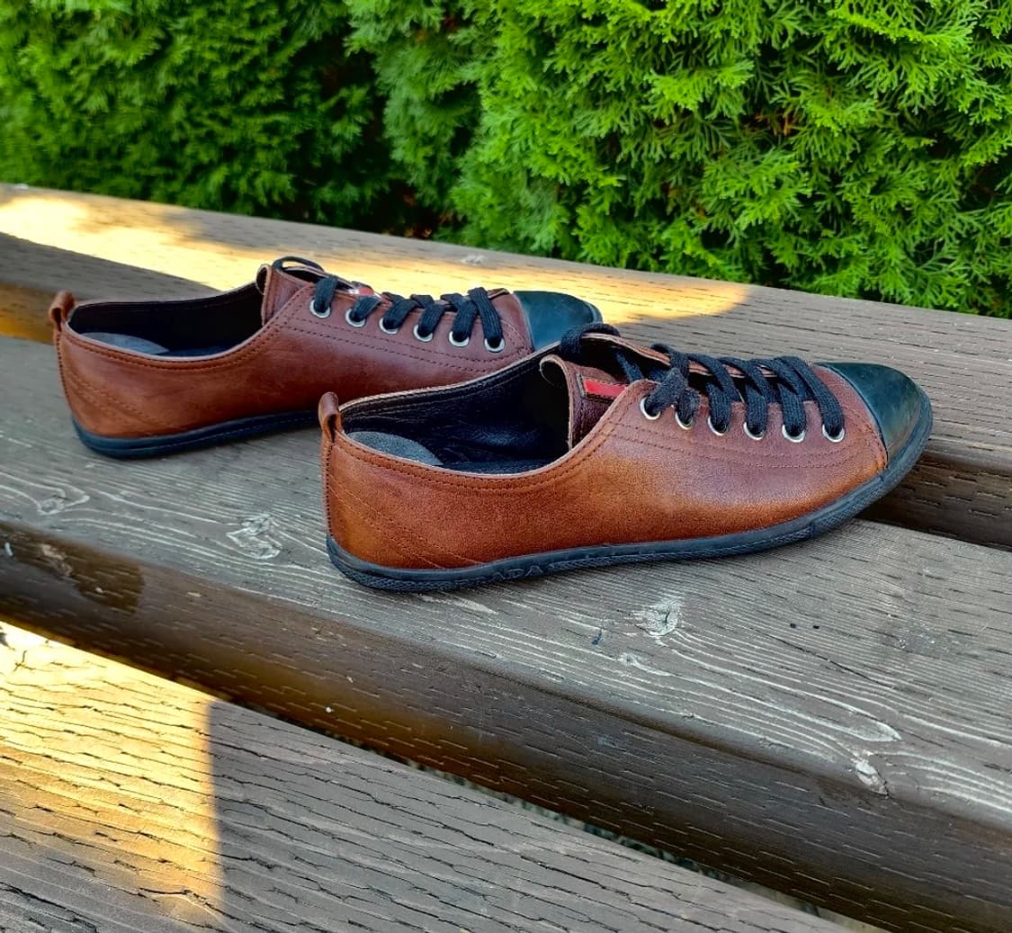 1999‘s Prada Sport Brown Leather Lace Up 상품이미지2