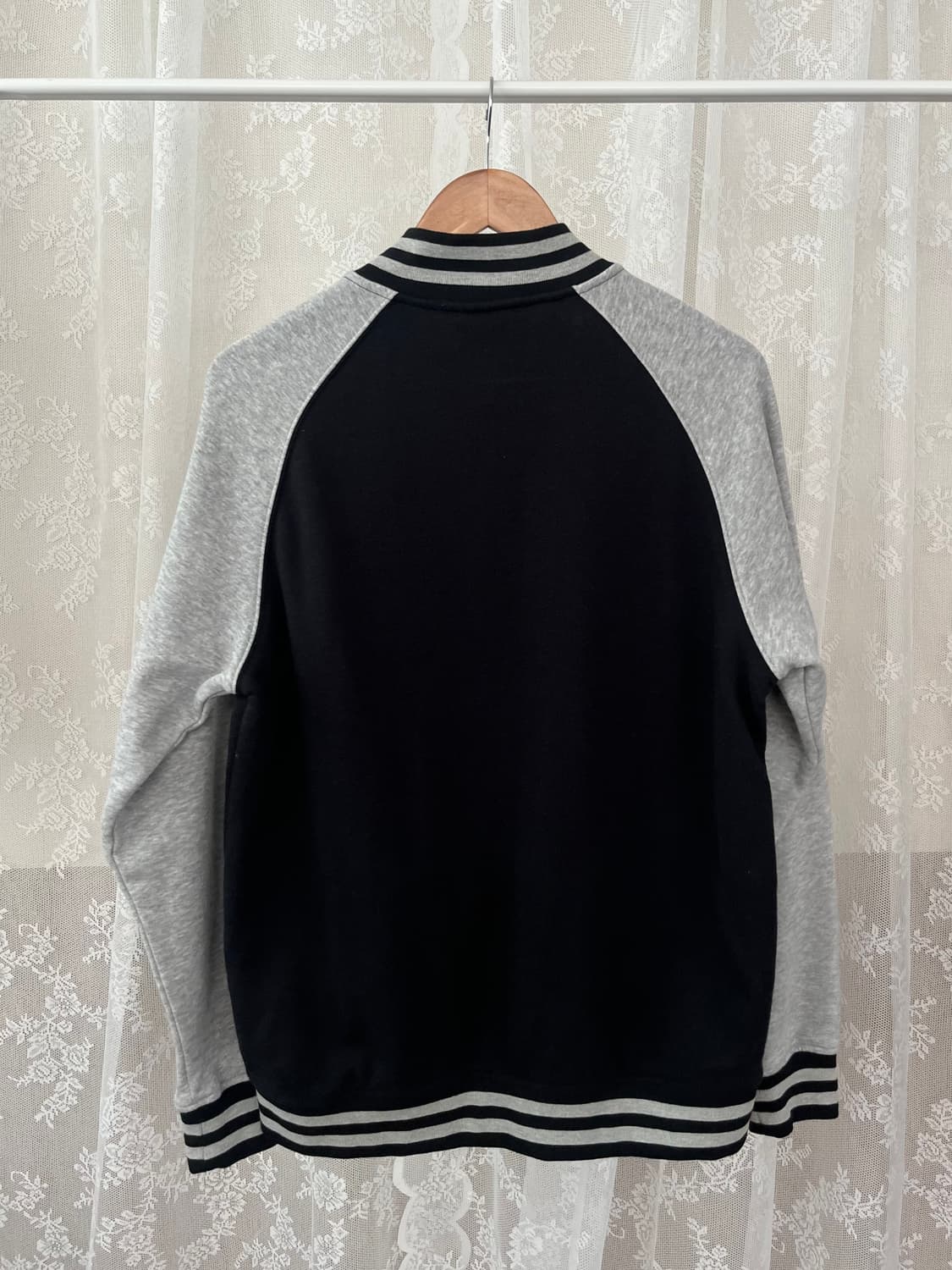 L) 디키즈 바시티 기모 집업 블랙 상품이미지2