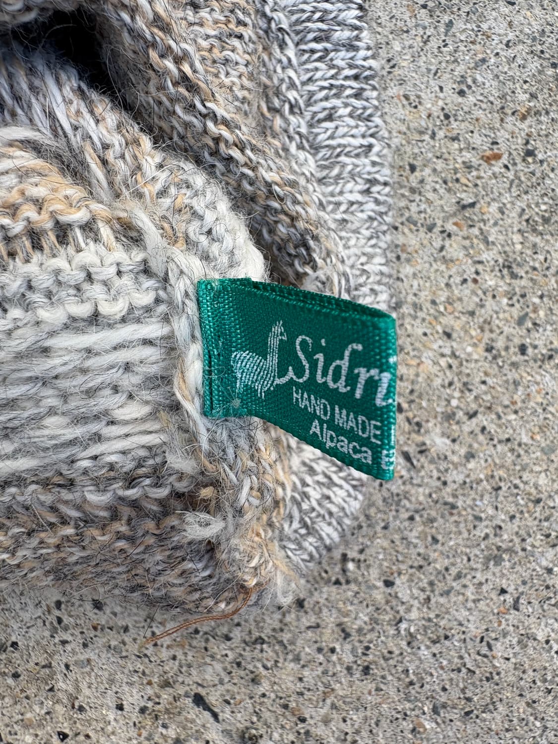 핸드메이드 알파카 이어 플랩 비니 상품이미지3