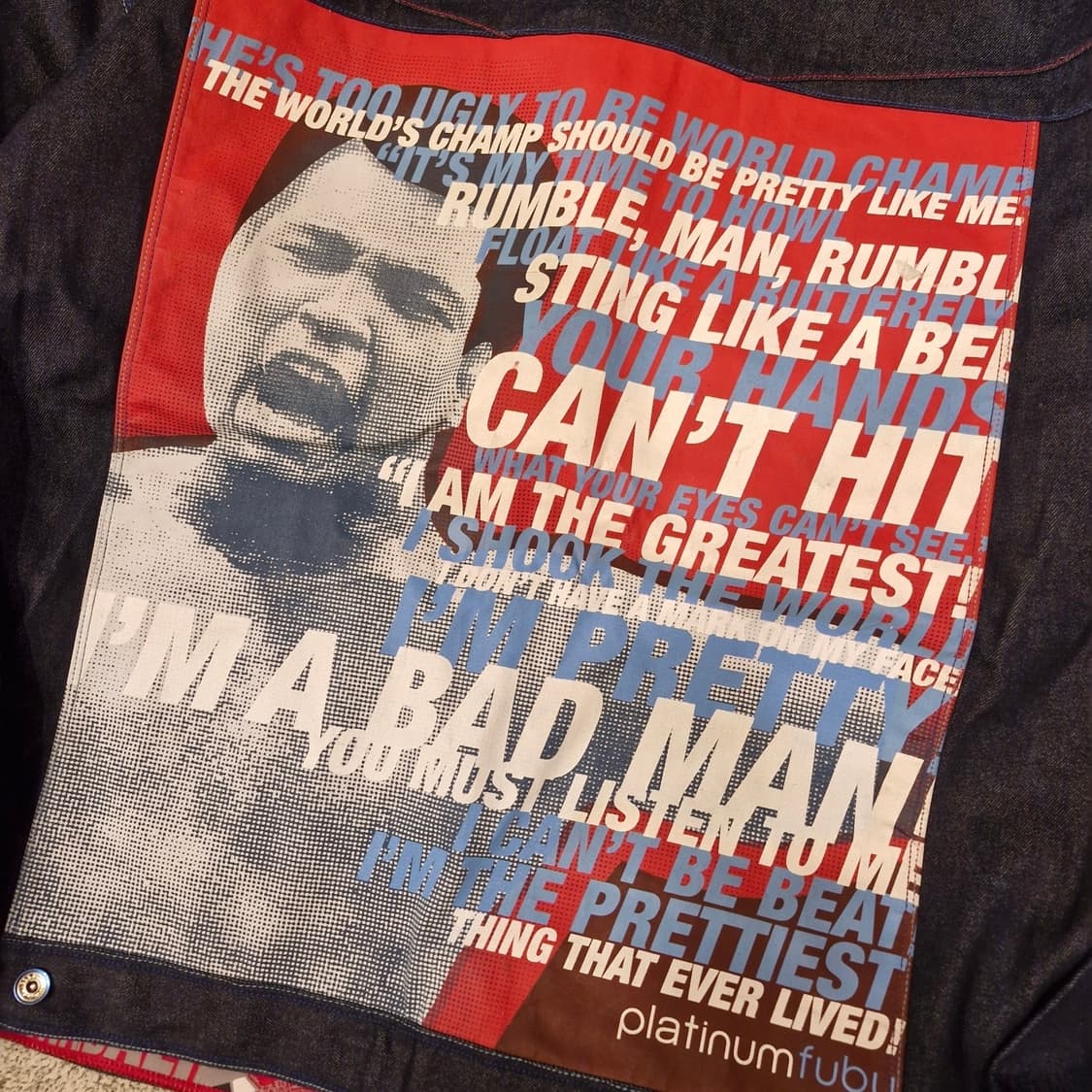 플래티넘푸부 무하마드알리 데님자켓 상품이미지3