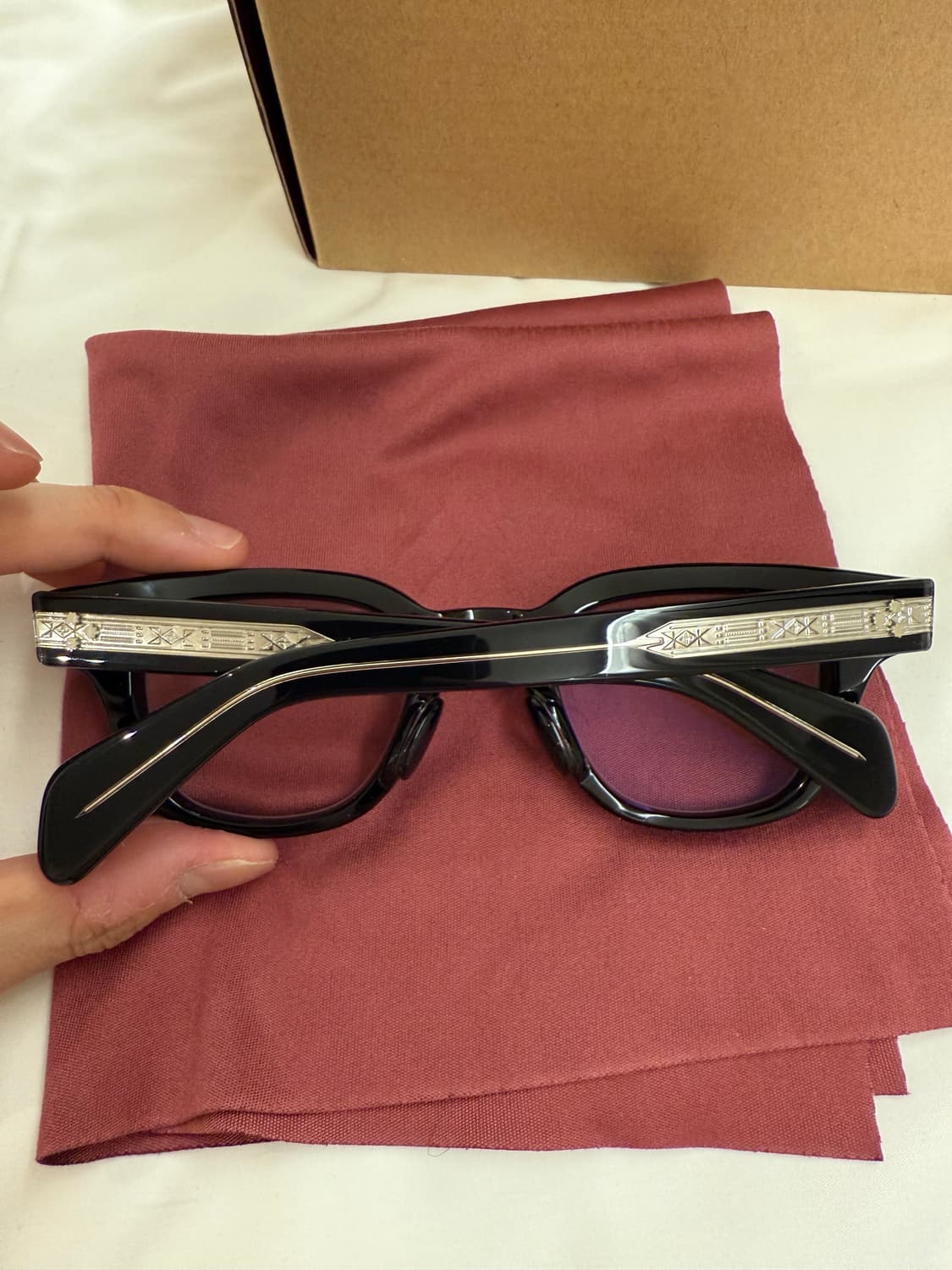 자크마리마지 안경 줄리엔 블랙 새제품급 판매 상품이미지9