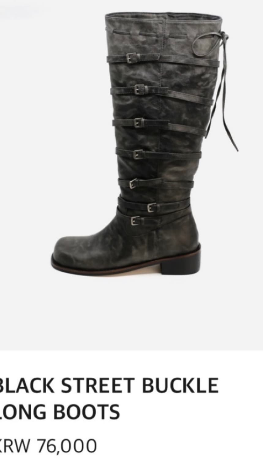 버클 부츠 상품이미지2