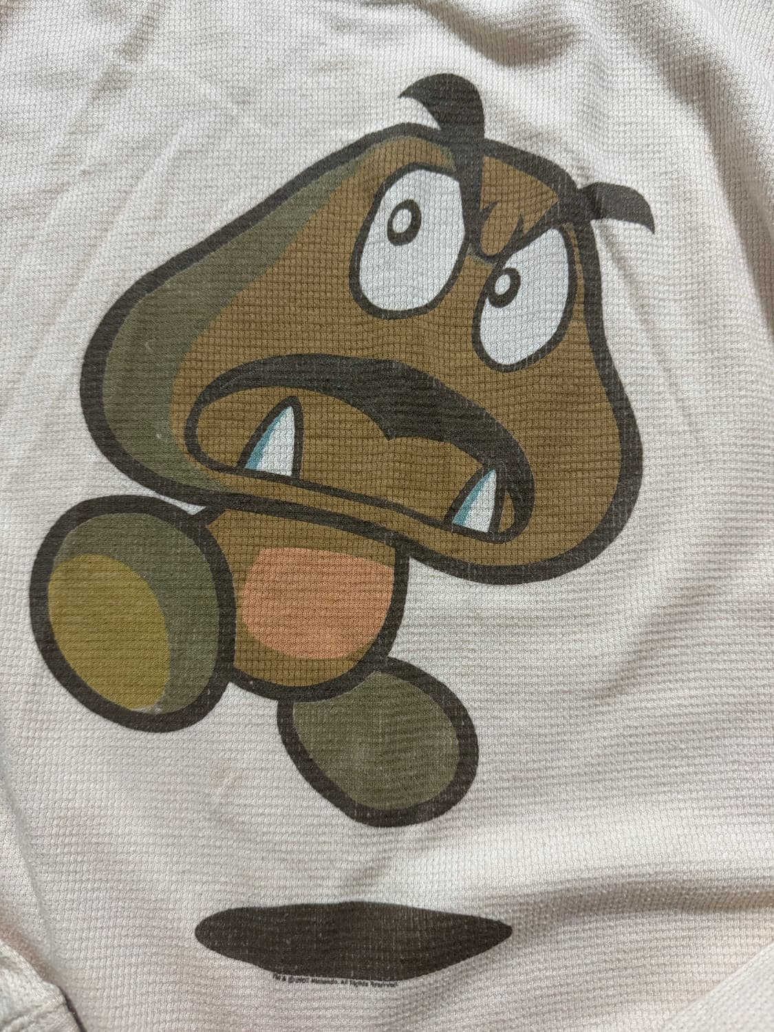 마리오 캐릭터 티셔츠 긴팔티셔츠 롱슬리브 일본빈티지 상품이미지3