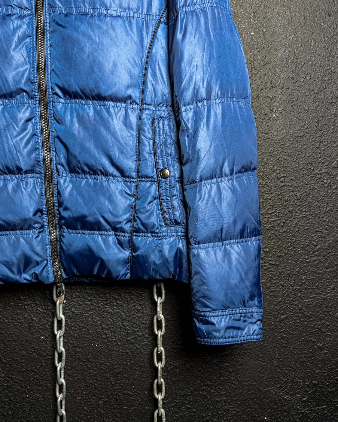 NICOLE Selection – Blue Hooded Down 상품이미지4