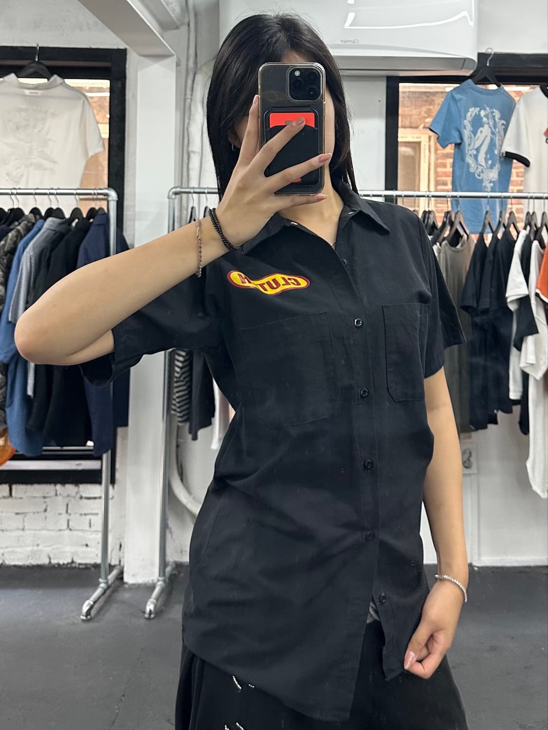 Red Kap Clutch 버튼 반팔 셔츠 상품이미지4