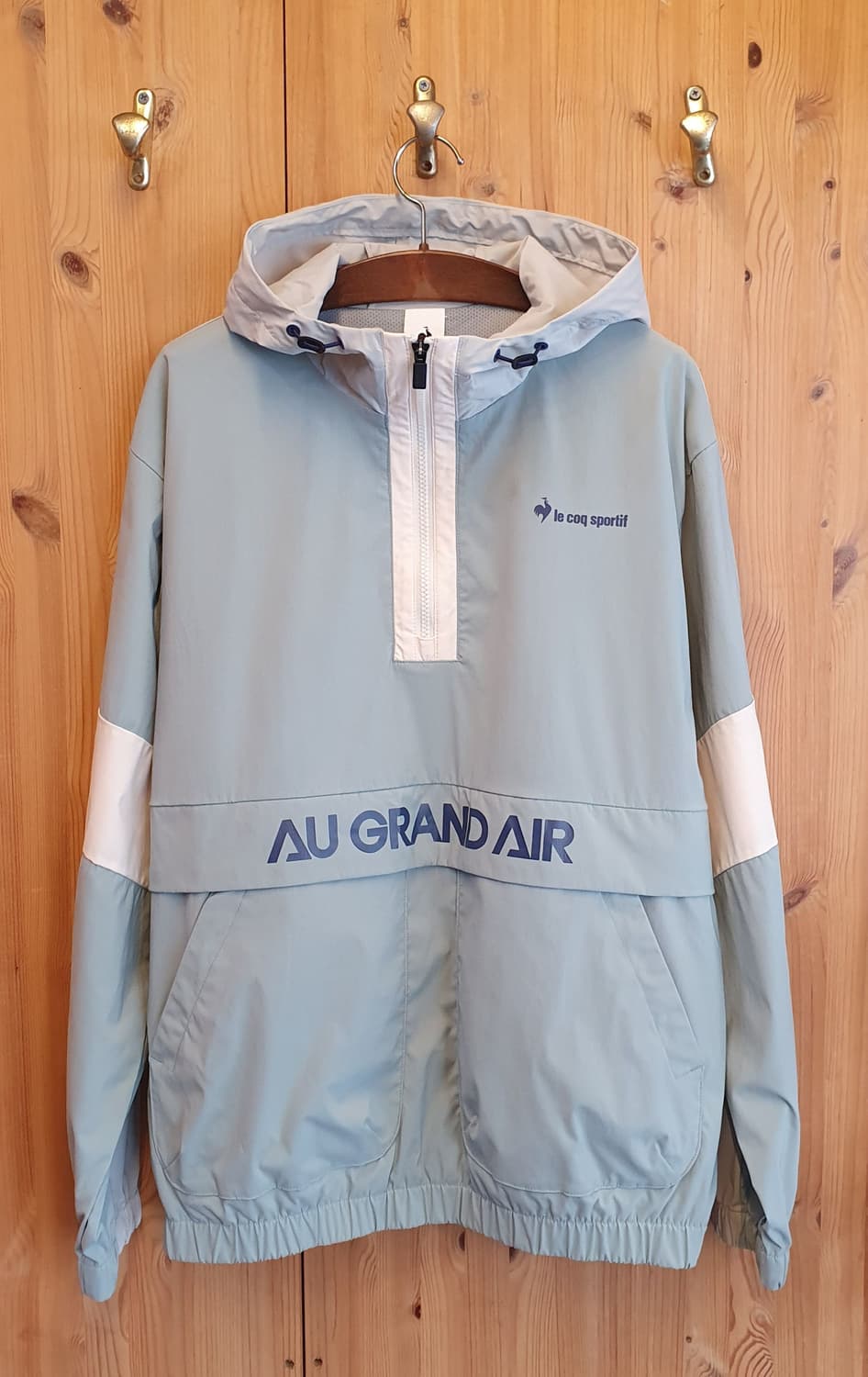 (새상품)95/100.르꼬끄 블록 후드아노락 상품이미지1