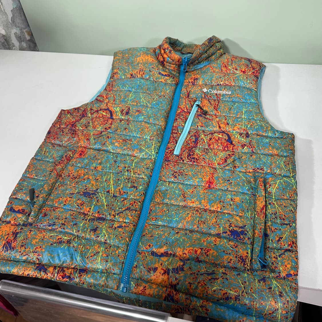 M 컬럼비아 구스다운 OMNI-SHIELD 경량 패딩조끼 상품이미지2