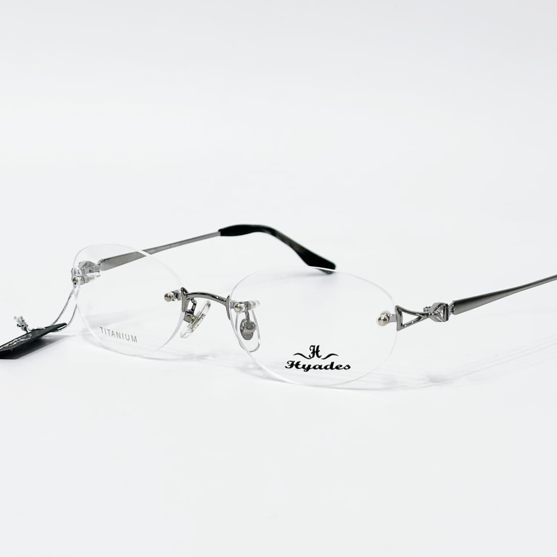 HYADES 실버 큐빅 무테 데드스탁 빈티지안경 상품이미지1