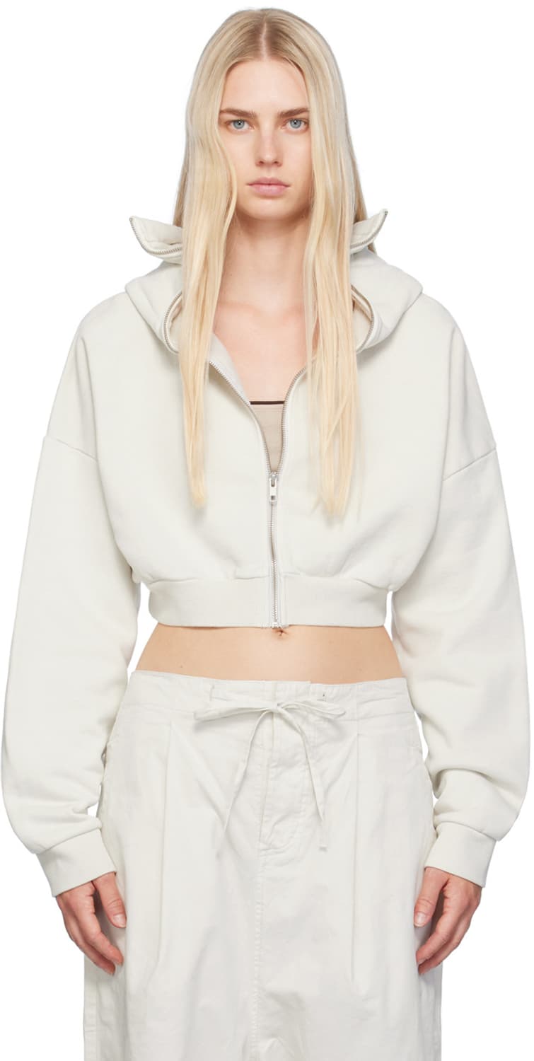 Entire studios cropped hood zip 엔타이어스튜디오 상품이미지1