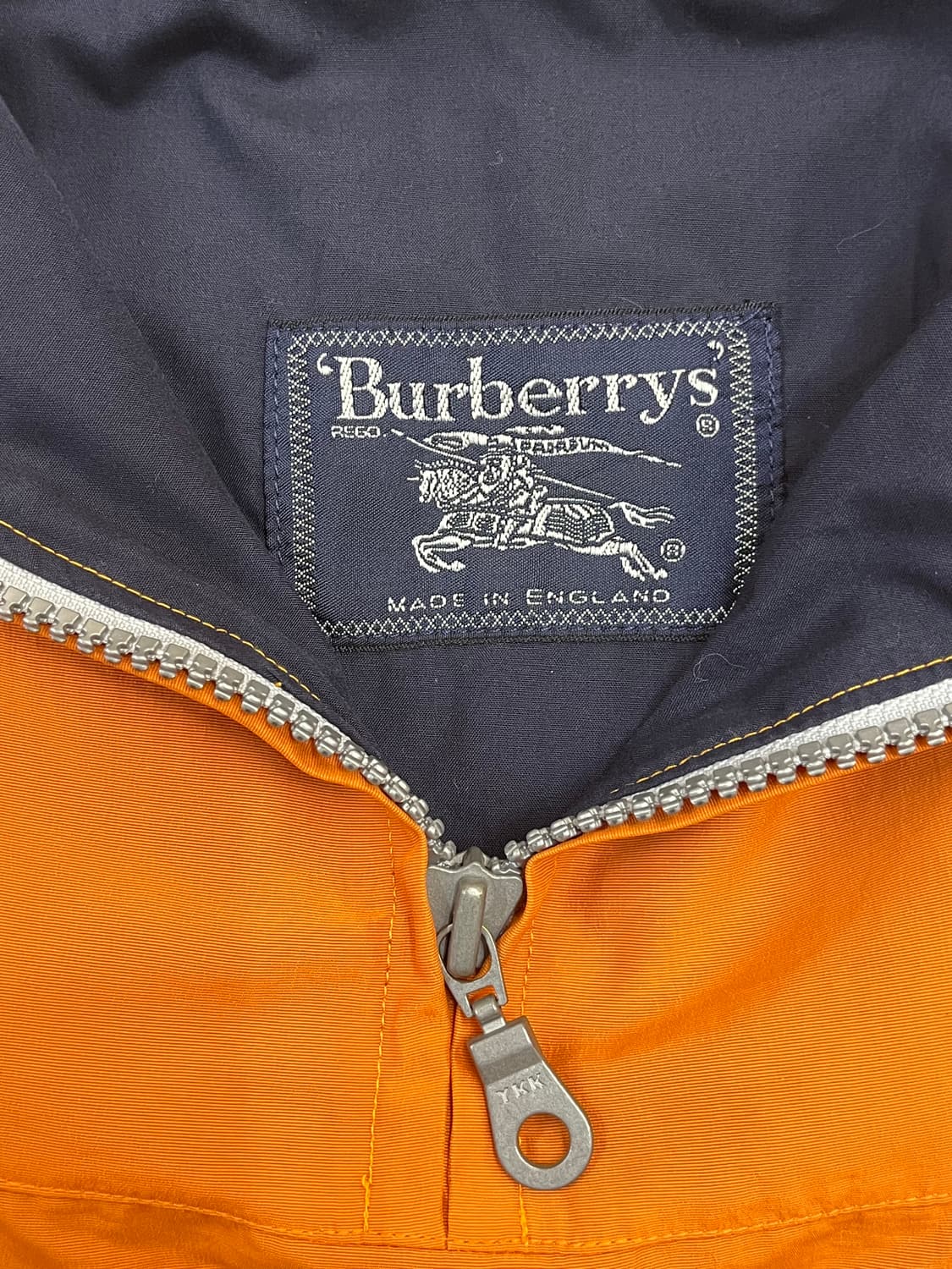 버버리 후드 아노락 자켓 오렌지 88 #csz2172 상품이미지4