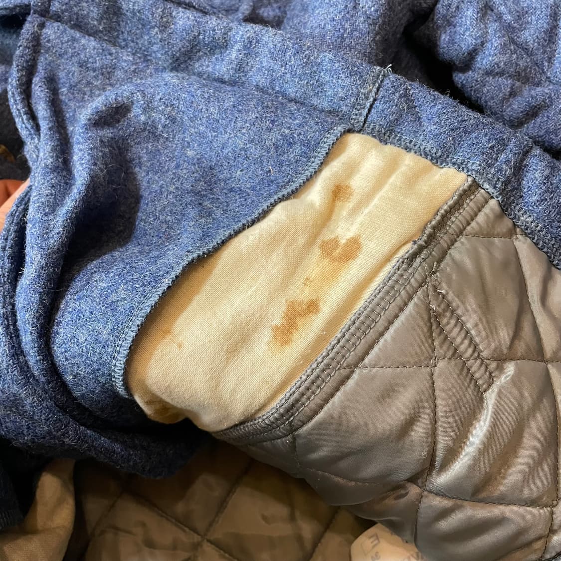 라벤햄 벨티드 퀼팅자켓 상품이미지6