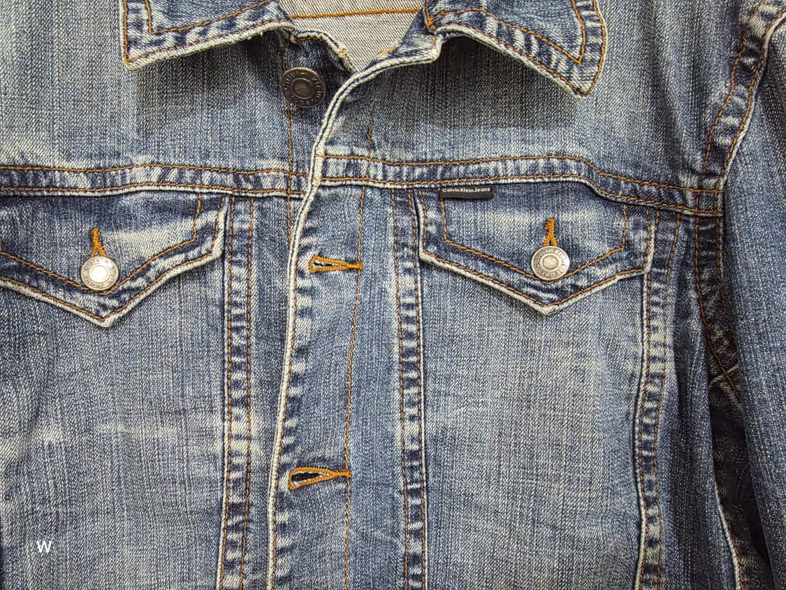 캘빈클라인 데님 트러커자켓  청자켓 [L size] 상품이미지5