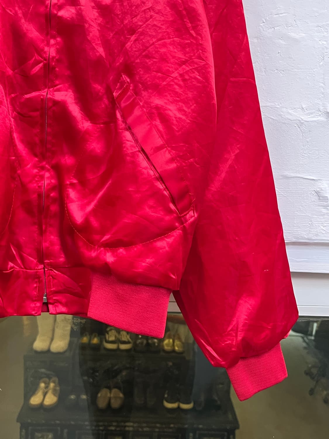 Pla-Jac USA 나일론 워크자켓 레드 M 상품이미지5