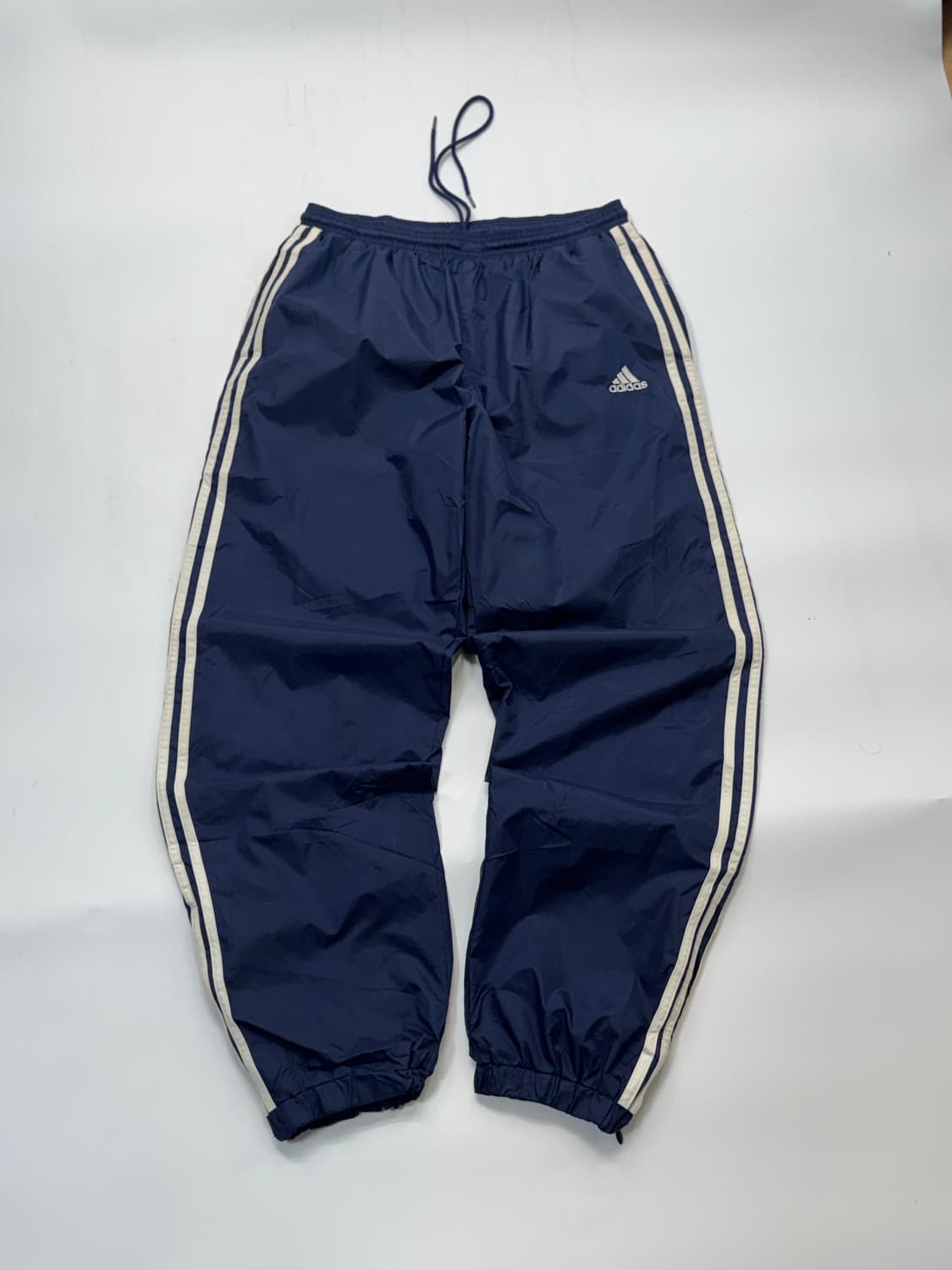 아디다스 삼선 네이비 트랙팬츠 바람막이 조거 바지 상품이미지2