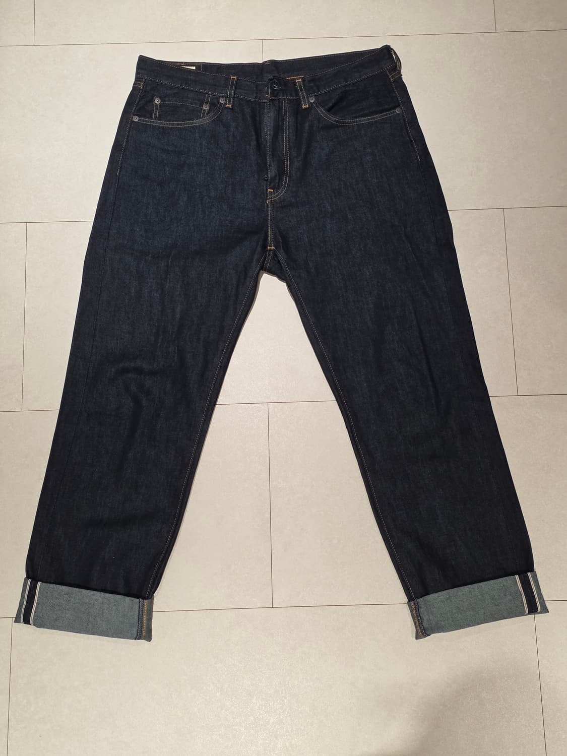 리바이스 프리미엄 505 셀비지 W36 L32 상품이미지1