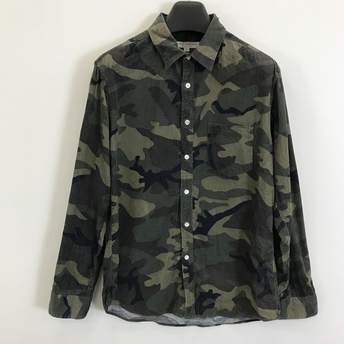 어반리서치 JPN 카모 코듀로이셔츠 [95] 상품이미지1