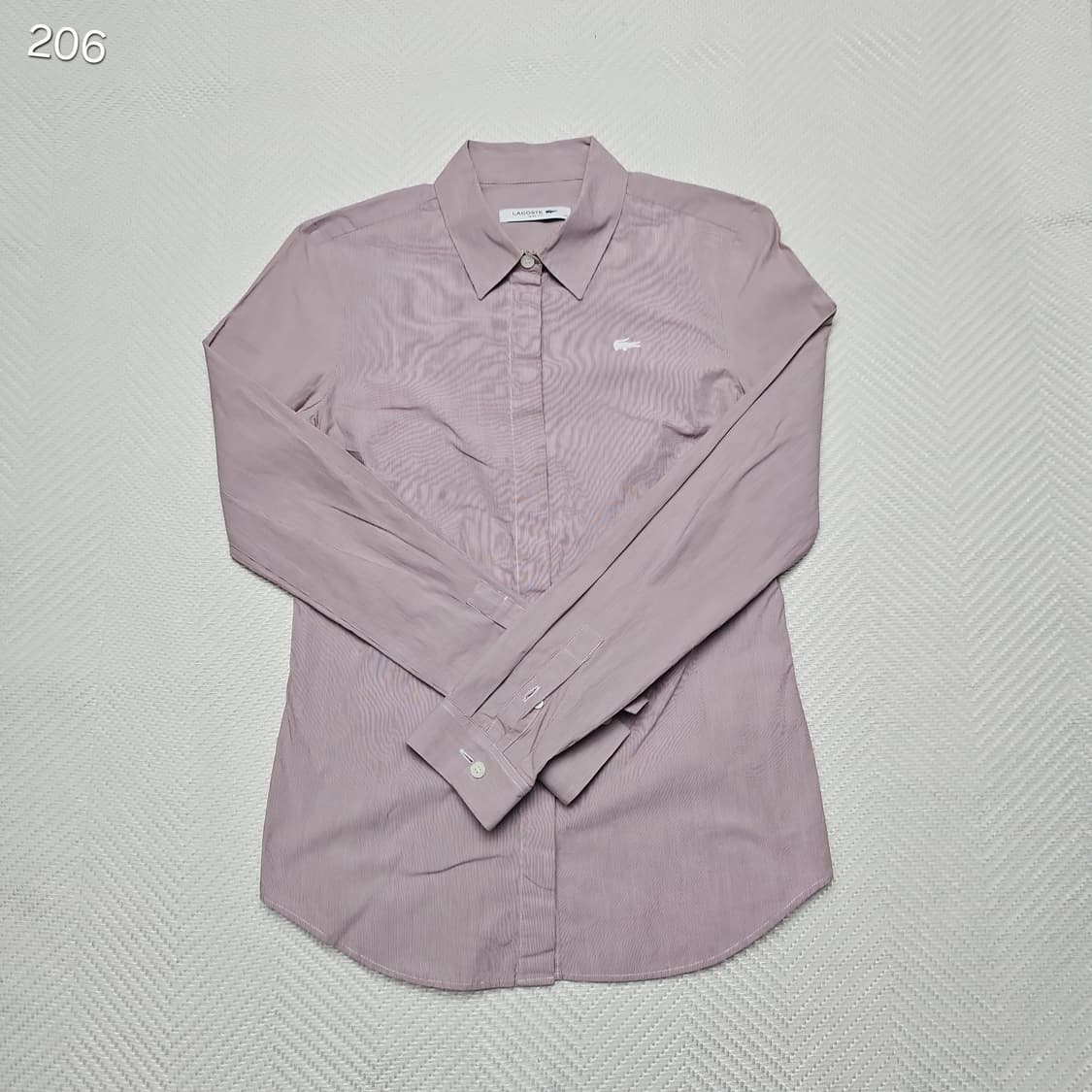 [라코스테] 여성 슬림핏 셔츠 34 상품이미지1