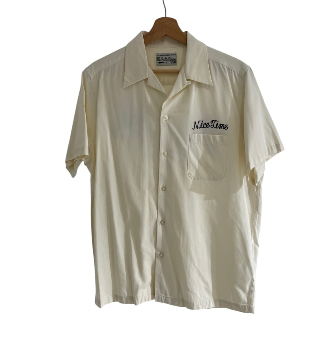 와코마리아 DRUNKARDS 자수 반팔셔츠 상품이미지1